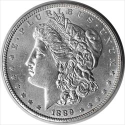 1889 Morgan Silver Dollar AU Uncertified