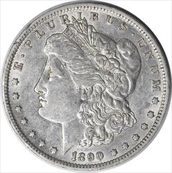 1890-O Morgan Silver Dollar AU58 Uncertified #242