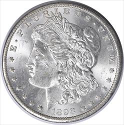 1898-O Morgan Silver Dollar MS60 Uncertified