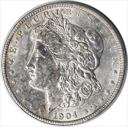 1904 Morgan Silver Dollar MS60 Uncertified #208