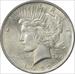 1922 Peace Silver Dollar AU Uncertified