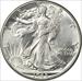 1945 Walking Liberty Silver Half Dollar AU58 Uncertified