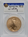 2019-W $50 Gold Eagle Burnished First Day of Issue Denver Moy SP Modern Bullion Coins PCGS MS70