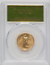 2007 $10 Quarter-Ounce Gold Eagle MS Modern Bullion Coins PCGS MS70