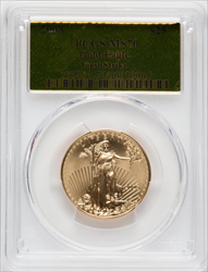 2008 $25 Half-Ounce Gold Eagle First Strike MS Modern Bullion Coins PCGS MS70