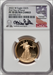 2022-W G$25 Half Ounce Gold Eagle FDI DC Modern Bullion Coins NGC MS70