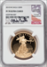 2010-W $50 One-Ounce Gold Eagle PR DC Modern Bullion Coins NGC MS70