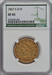 1867-S $10 Liberty Eagles NGC XF45