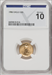 1986 $5 Tenth-Ounce Gold Eagle MS Modern Bullion Coins NGCX VG10