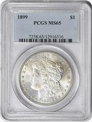1899 Morgan Silver Dollar MS65 PCGS