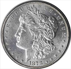 1878-S Morgan Silver Dollar AU Uncertified