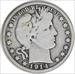 1914 Barber Silver Half Dollar VG Uncertified #328