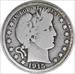 1915 Barber Silver Half Dollar VG Uncertified #1041