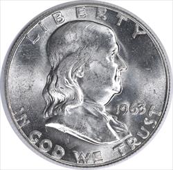 1963 Franklin Silver Half Dollar MS63 Uncertified #259