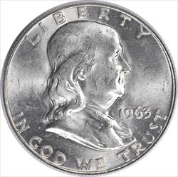 1963 Franklin Silver Half Dollar MS63 Uncertified #265