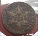 1858 Three Cent Silver, Very Fine