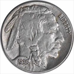 1935-S Buffalo Nickel EF Uncertified