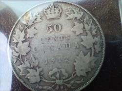 1912 CANADA 50 Cents