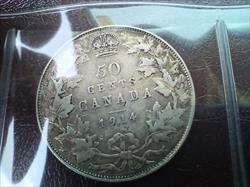 1914 CANADA 50 Cents
