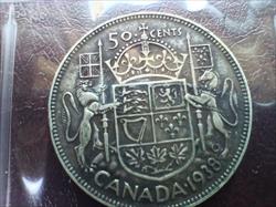 1938 CANADA 50 Cents