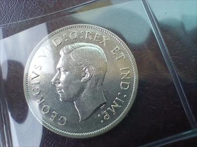 1943 CANADA 50 Cents BU