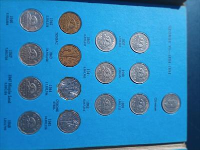 1922-1960 CANADA Nickel Set (complete) (incl 1925 VF and 1926 far 6 VF) most coins VF-Unc