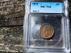 1973 (open 3) INDIAN Cent ICG