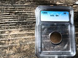 1866 INDIAN Cent ICG 