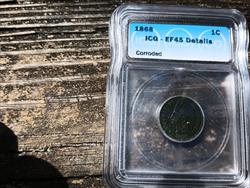 1868 INDIAN Cent ICG 