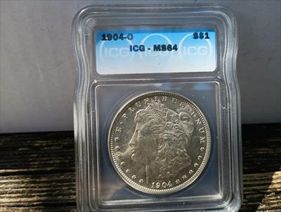 1904-O MORGAN Dollar ICG MS64  GREAT PRICE...