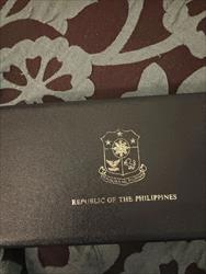 1979 PHILIPPINES 25 and 50 Piso Silver Proof set Gem proof