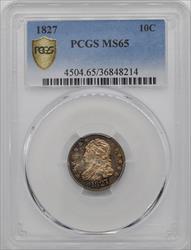1827 CAPPED BUST 10C