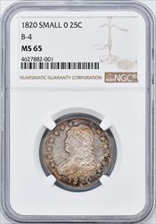 1820 CAPPED BUST 25C