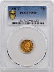 1855-C GOLD G$1