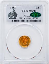 1882 GOLD G$1