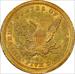 1842-C LIBERTY $5
