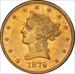 1879-CC LIBERTY HEAD $10