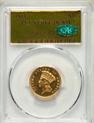 1864 INDIAN PRINCESS $3