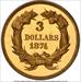 1874 INDIAN PRINCESS $3