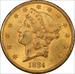 1884-CC LIBERTY HEAD $20
