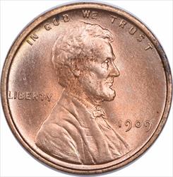 1909-P Lincoln Cent MS64 Uncertified