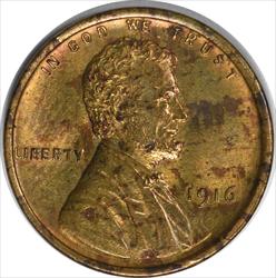 1916 Lincoln Cent MS63 Uncertified