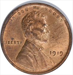 1919-P Lincoln Cent MS63 Uncertified