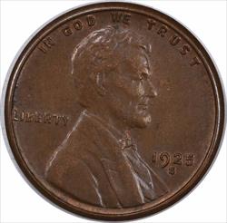 1925-S Lincoln Cent AU58 Uncertified