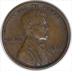 1918-S Lincoln Cent Choice EF Uncertified