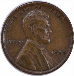 1922-D Lincoln Cent Choice EF Uncertified