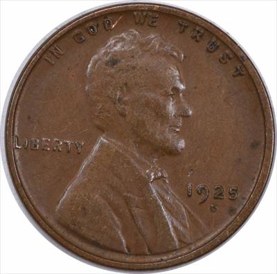 1925-D Lincoln Cent EF Uncertified