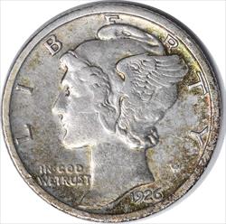 1926 Mercury Silver Dime AU Uncertified