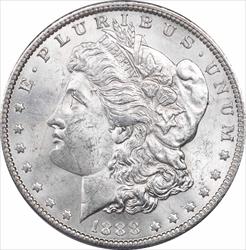 1888-O Morgan Silver Dollar MS63 Uncertified #137