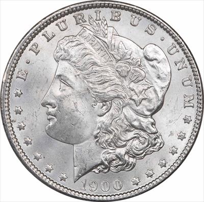 1900 Morgan Silver Dollar MS63 Uncertified
